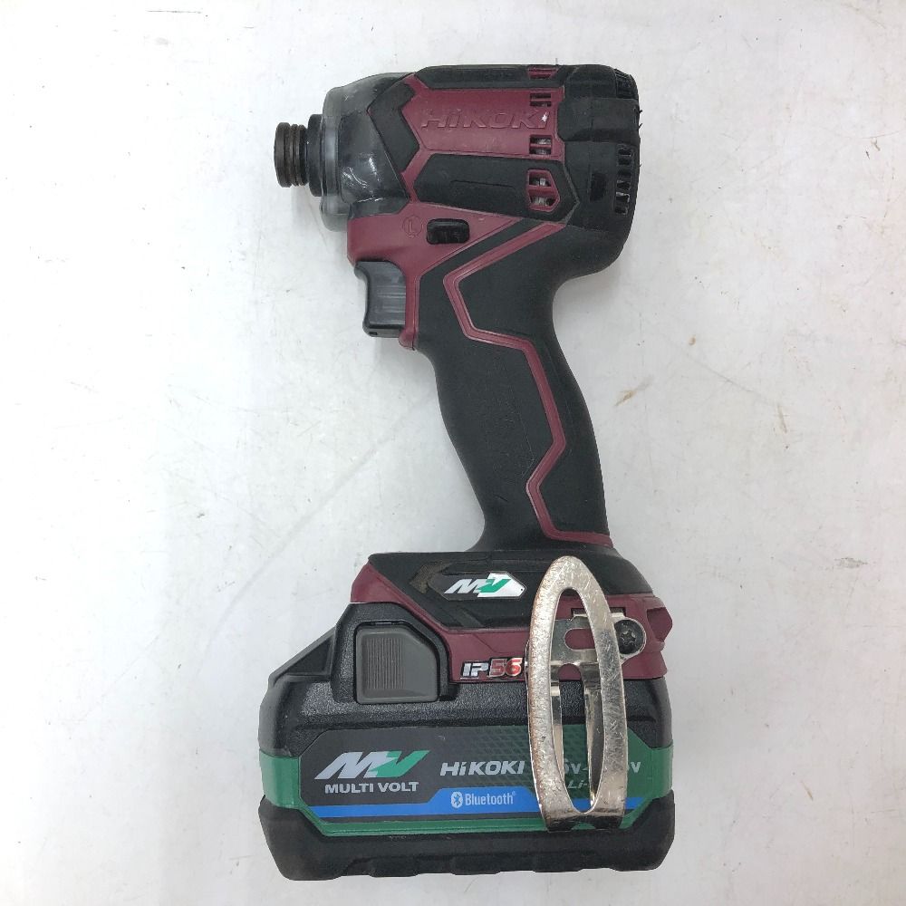 HiKOKI マルチボルト36V コードレスインパクトドライバ ケース 充電器 新型Bluetoothバッテリ2個セット WH36DC 2XPRSZ