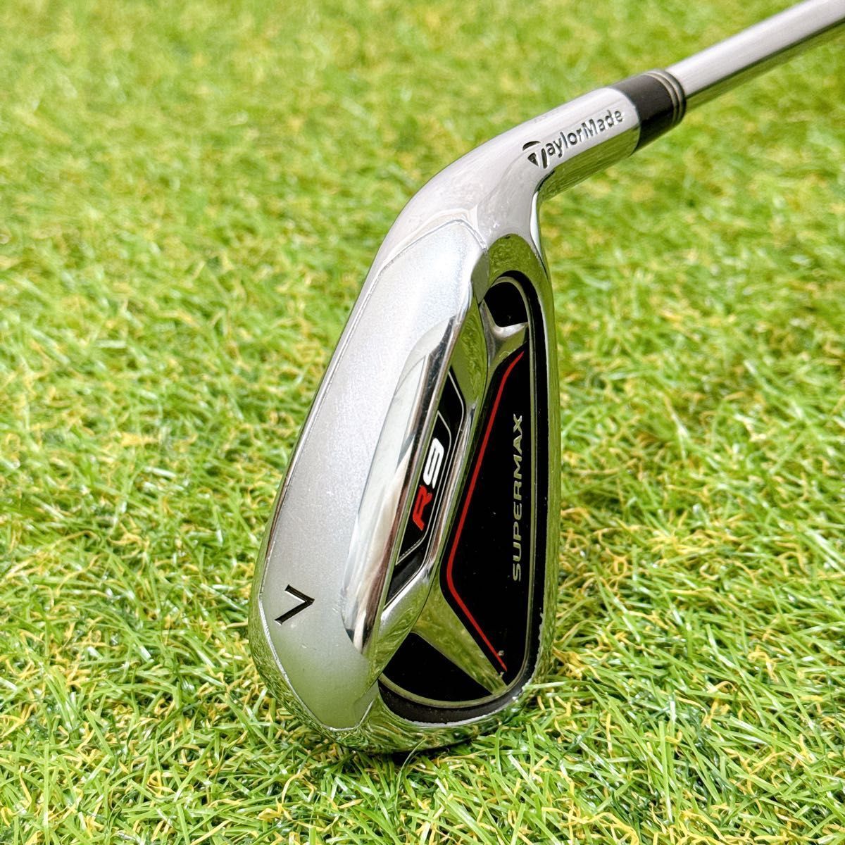 テーラーメイド R9 スーパーマックス アイアン 8本 右 S ゴルフクラブ TaylorMade R9 SUPERMAX テーラーメイド 7番アイアン スチール