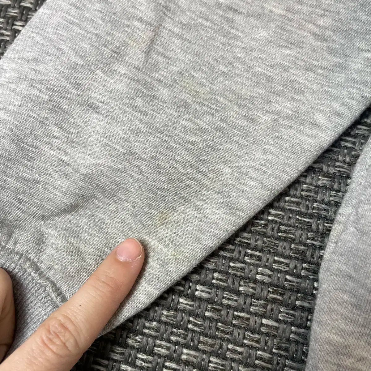 チャンピオン キッズ グレー ビックロゴ ブークレパッチ WHO フーディー Tシャツ 130