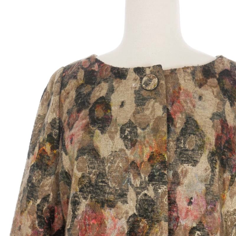 グレースコンチネンタル GRACE CONTINENTAL ノーカラー フラワー