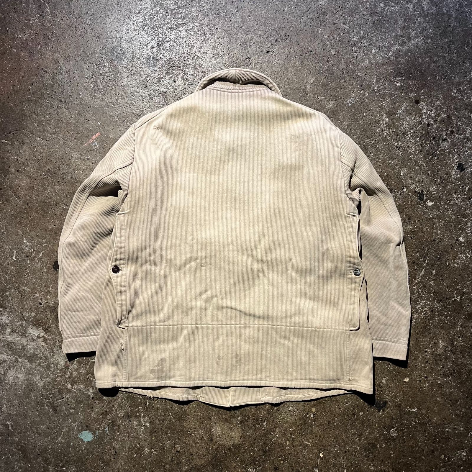 【美品】1940s ブラウンコーデュロイハンティングジャケット\"CREPIER\" 美品】1940s ブラウンコーデュロイハンティングジャケット