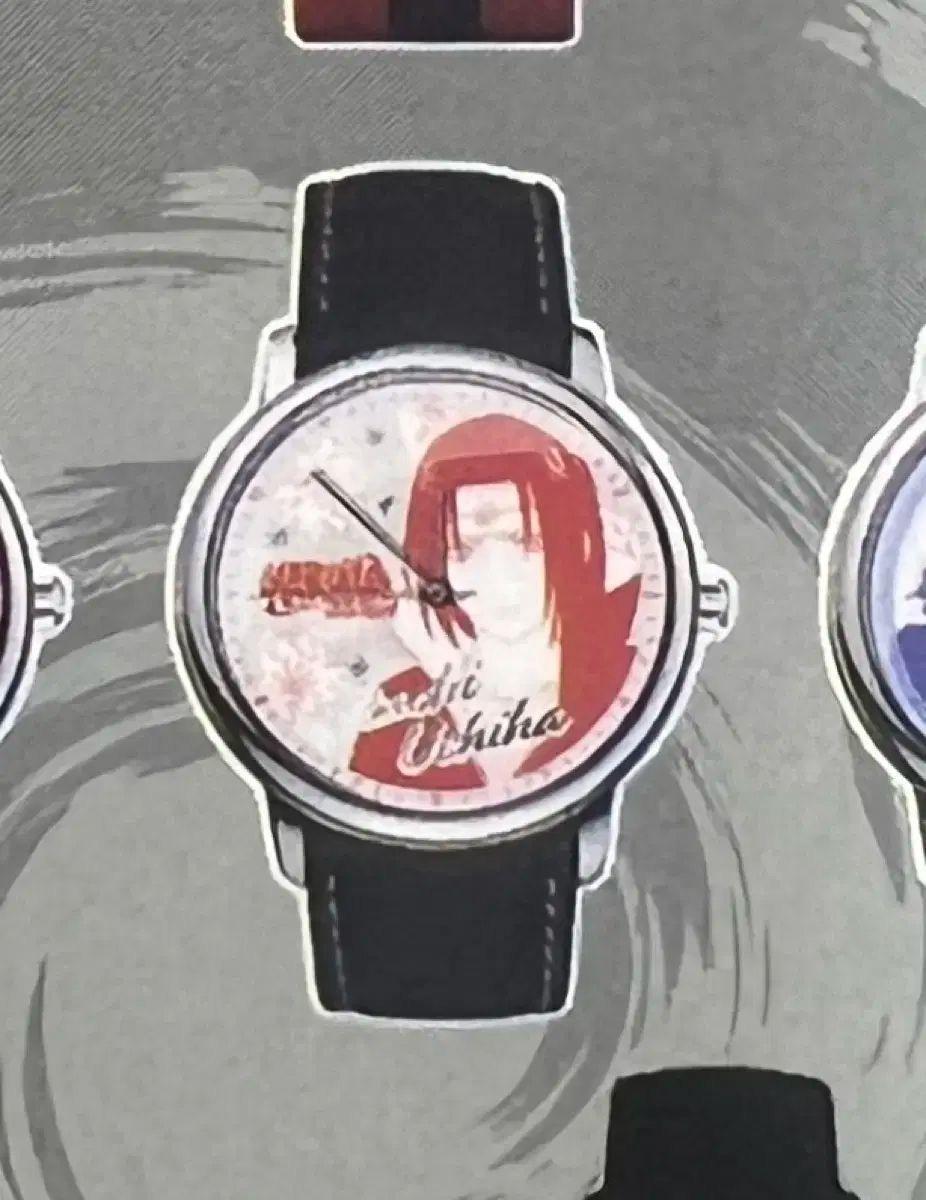 NARUTO -ナルト- ルー イタチ 首時計 リスト時計 トゥー時計