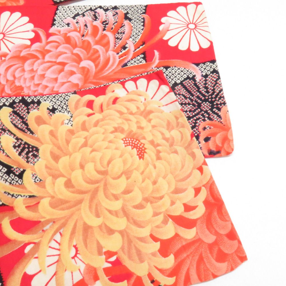 平和屋着物○両面 半幅帯 紬地 格子 正絹 逸品 DAAY1910ps 平和屋着物