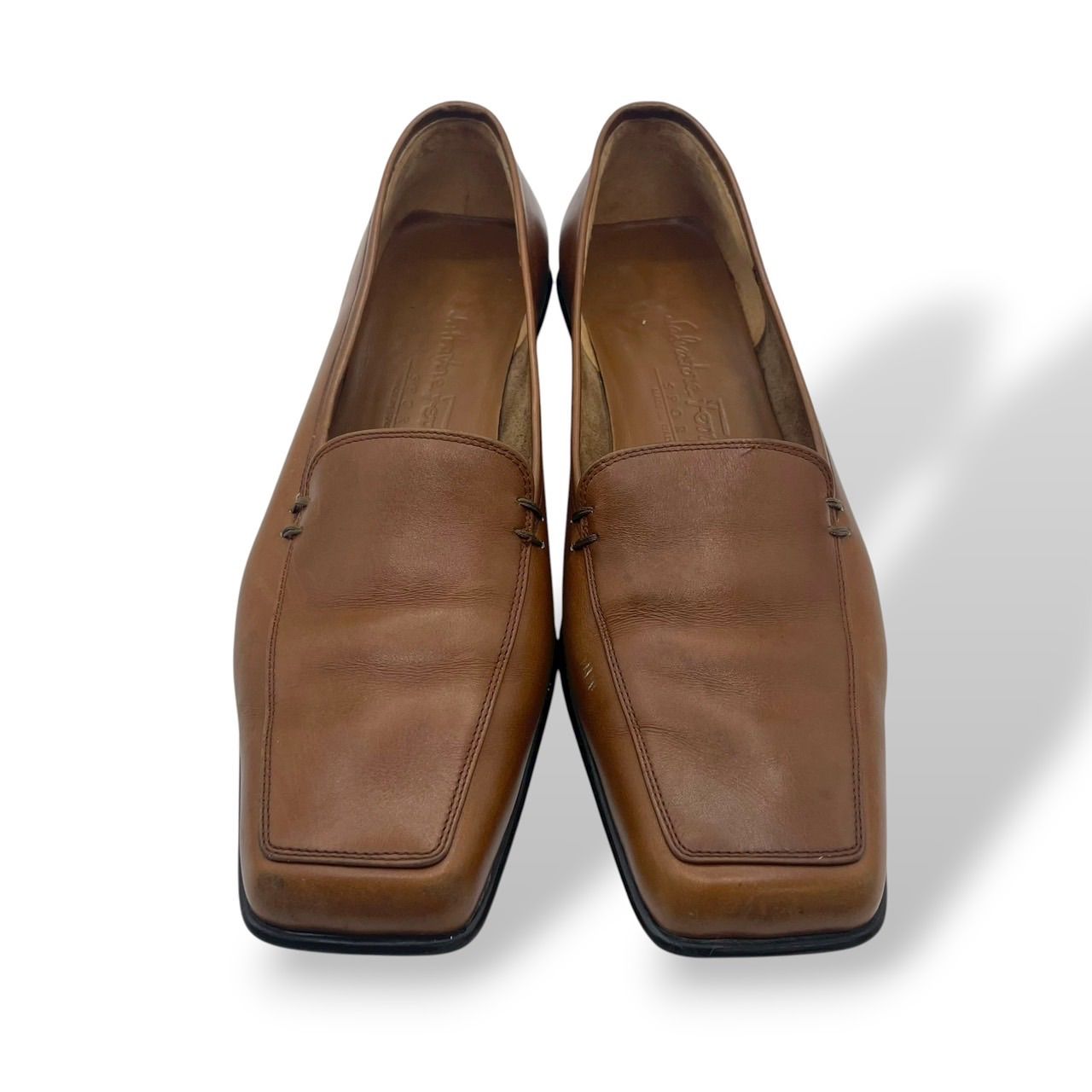 美品 Salvatore Ferragamo サルヴァトーレフェラガモ ローファー