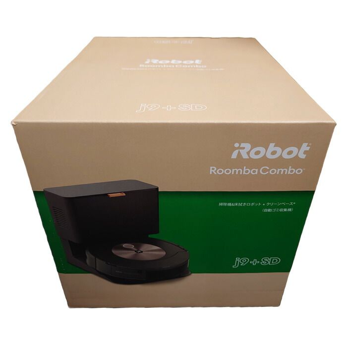 アイロボット ルンバ コンボ j 9 SD ロボット掃除機 Roomba Combo c 955860 クリーンベース付属 お掃除ロボット 掃除ロボット 床拭き 拭き掃除 水拭き irobot 自動ゴミ収集機