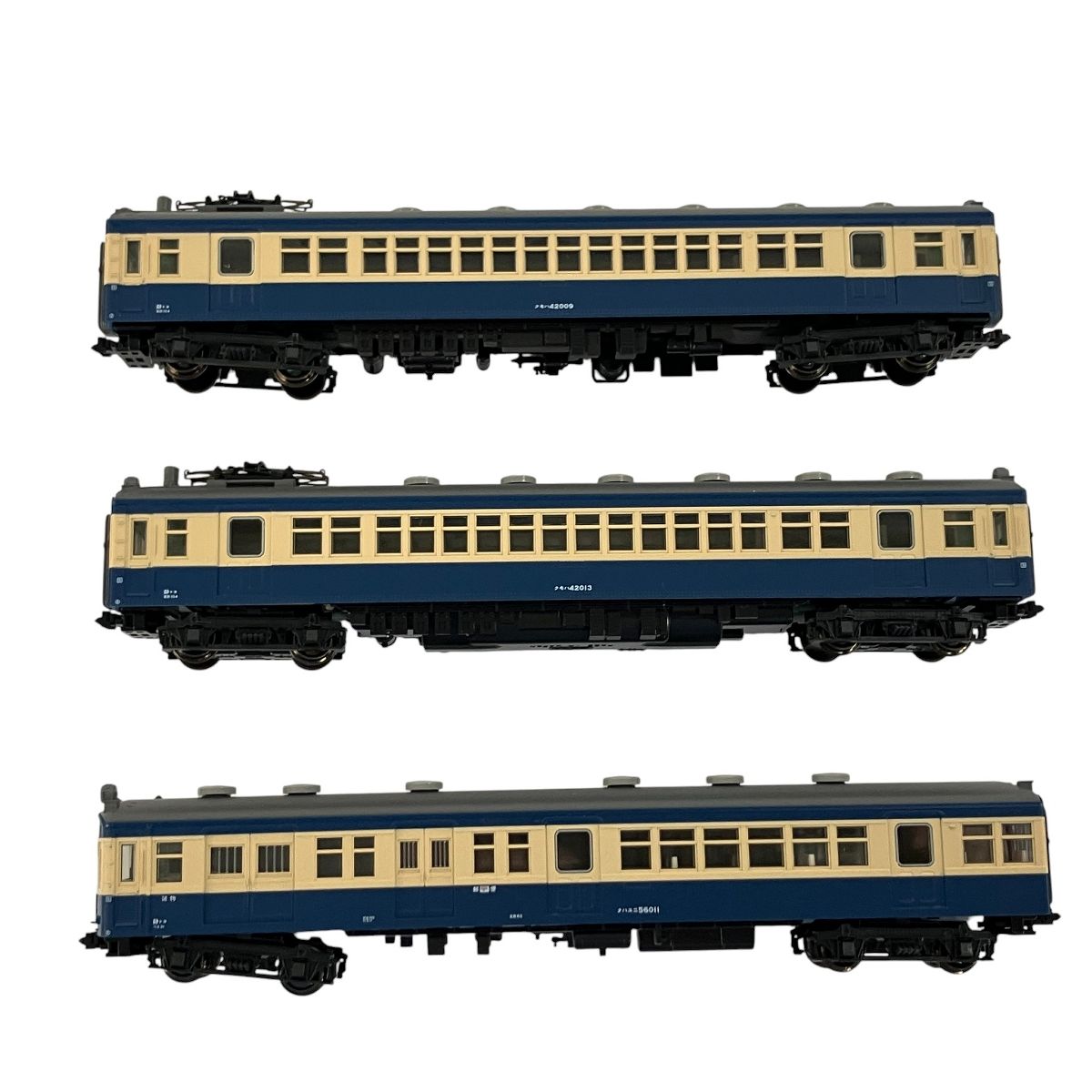 KATO 10-1225 クモハ42+クハユニ56 飯田線 3両セット 鉄道模型 N 中古