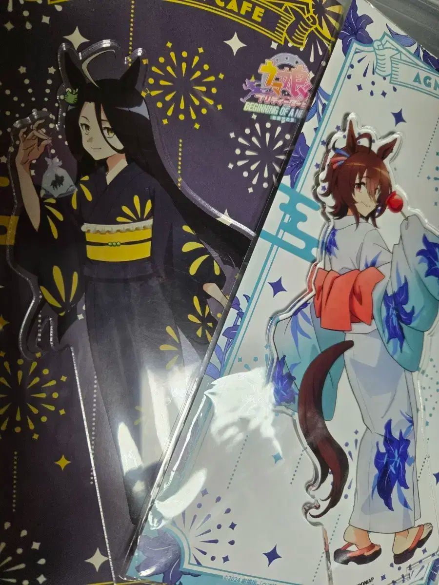 ウマ娘 アグネス タキオン マンハッタン カフェ 夏祭り アクリルスタンド