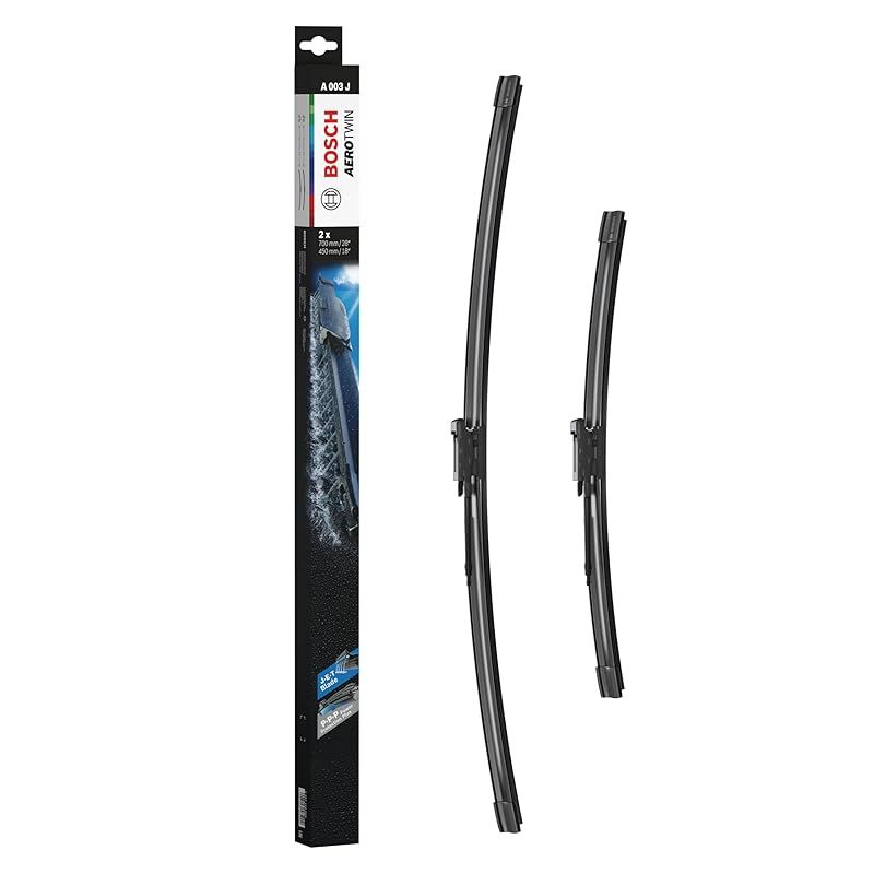  BOSCH(ボッシュ) 輸入車用 フラットワイパーブレード エアロツイン J.E.Tブレード 車種専用セット 700/450mm A003J バイク車体