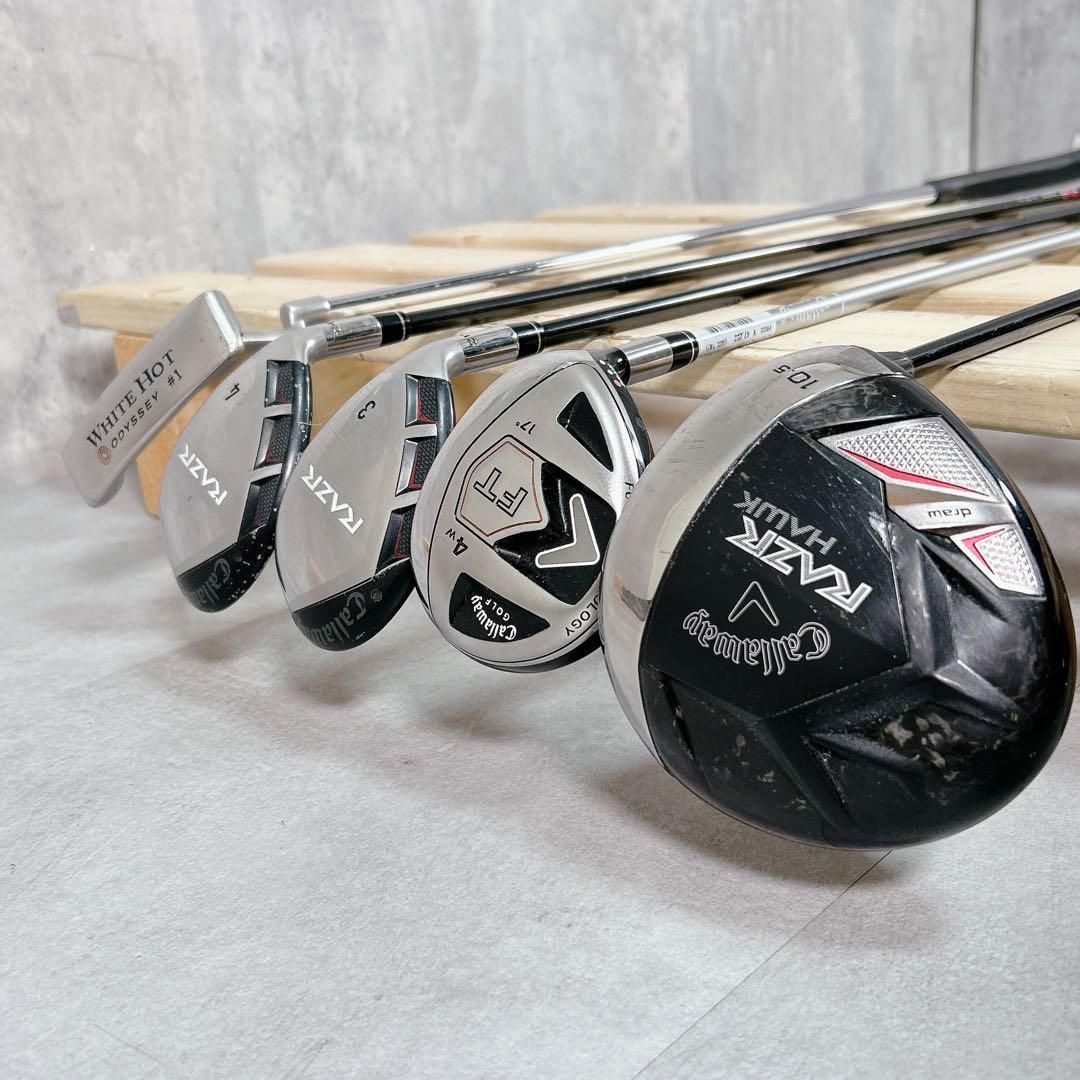 V229 キャロウェイ メンズ ゴルフ クラブ セット 14点 HONDA 黒 - メルカリ