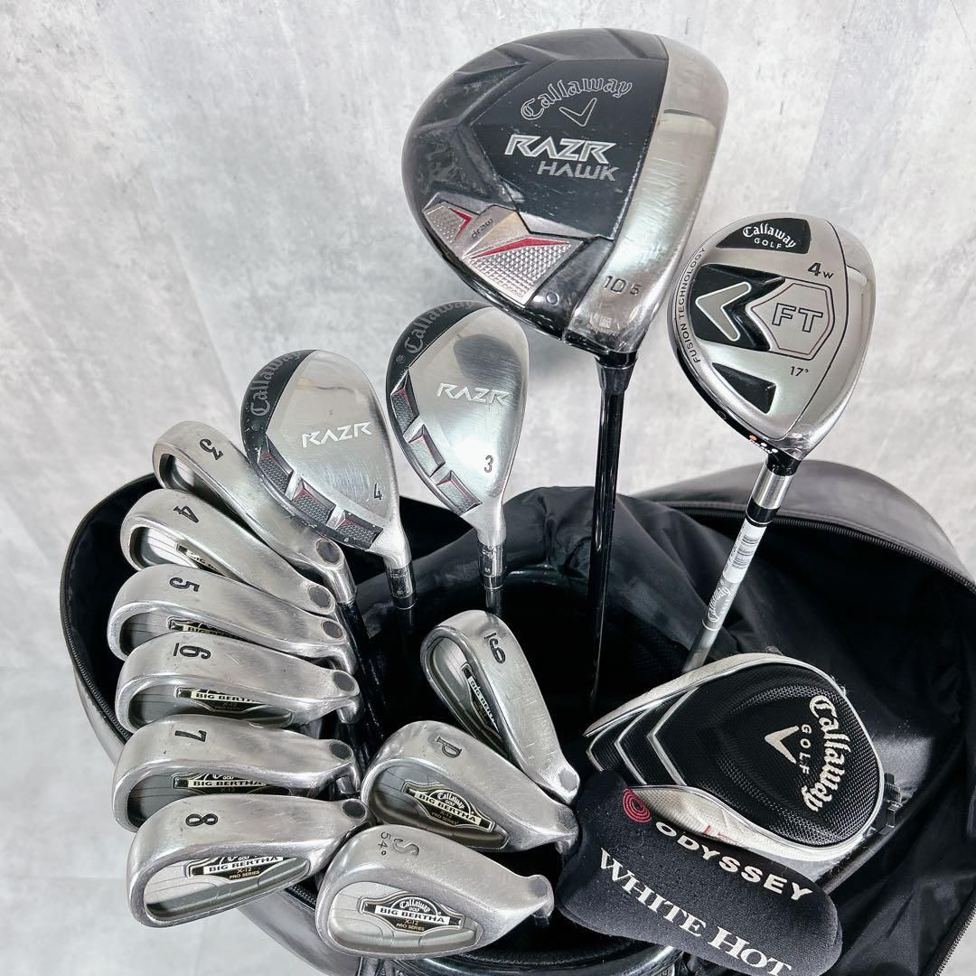 V229 キャロウェイ メンズ ゴルフ クラブ セット 14点 HONDA 黒 V229 キャロウェイ メンズ ゴルフ クラブ セット 14点 HONDA 黒 - メルカリ