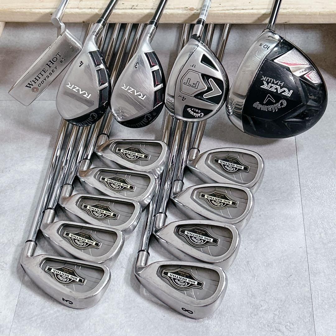 V229 キャロウェイ メンズ ゴルフ クラブ セット 14点 HONDA 黒 V229 キャロウェイ メンズ ゴルフ クラブ セット 14点 HONDA 黒 - メルカリ