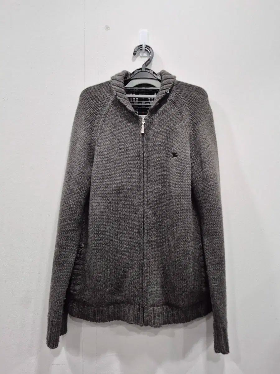 BURBERRY バーバリー ブラックレーベル ニット ジップアップ カーディガン ユニセックス 100サイズ 3 サイズ