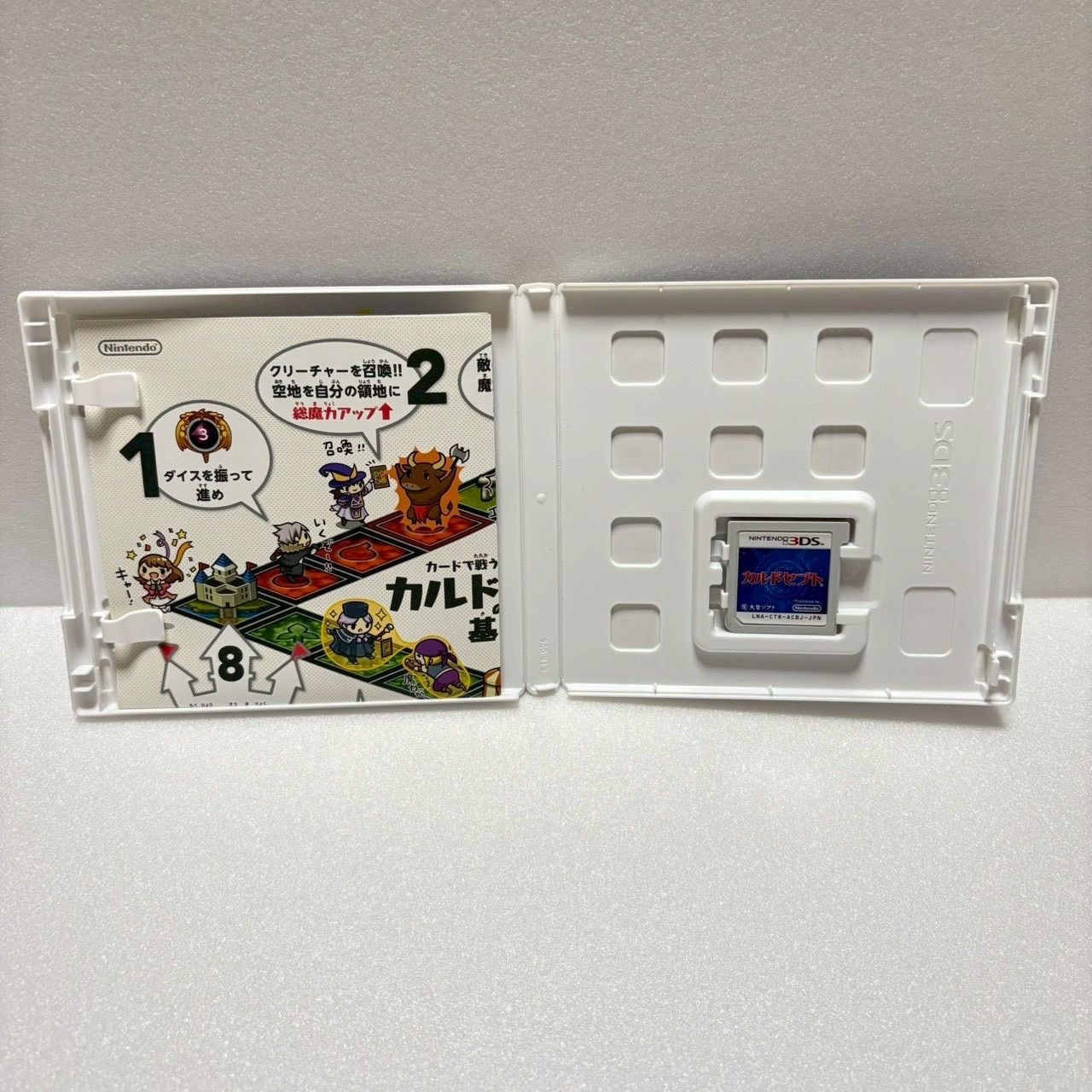 ☆ニンテンドー 3DS カルドセプト ソフト 大宮ソフト☆ ケース付き