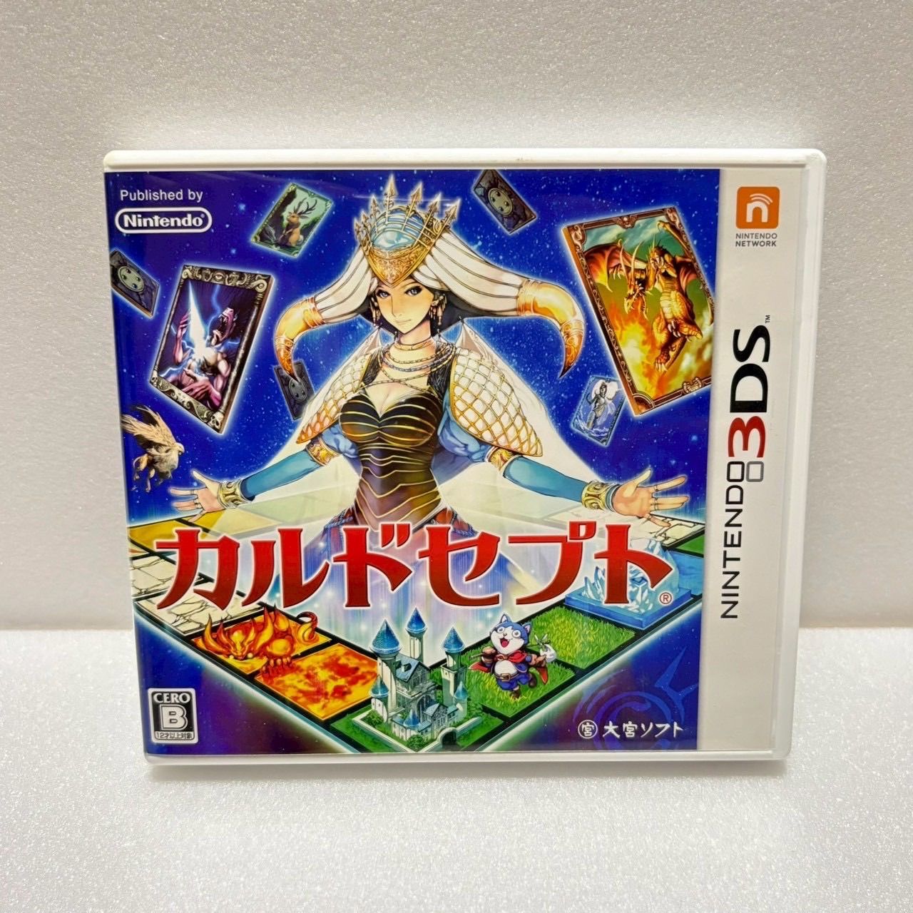 ☆ニンテンドー 3DS カルドセプト ソフト 大宮ソフト☆ ケース付き
