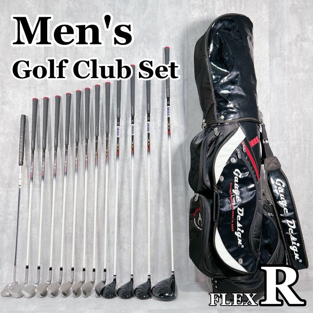 V234 ツルヤ GOLDEN PRIX メンズ ゴルフ クラブ セット 14点