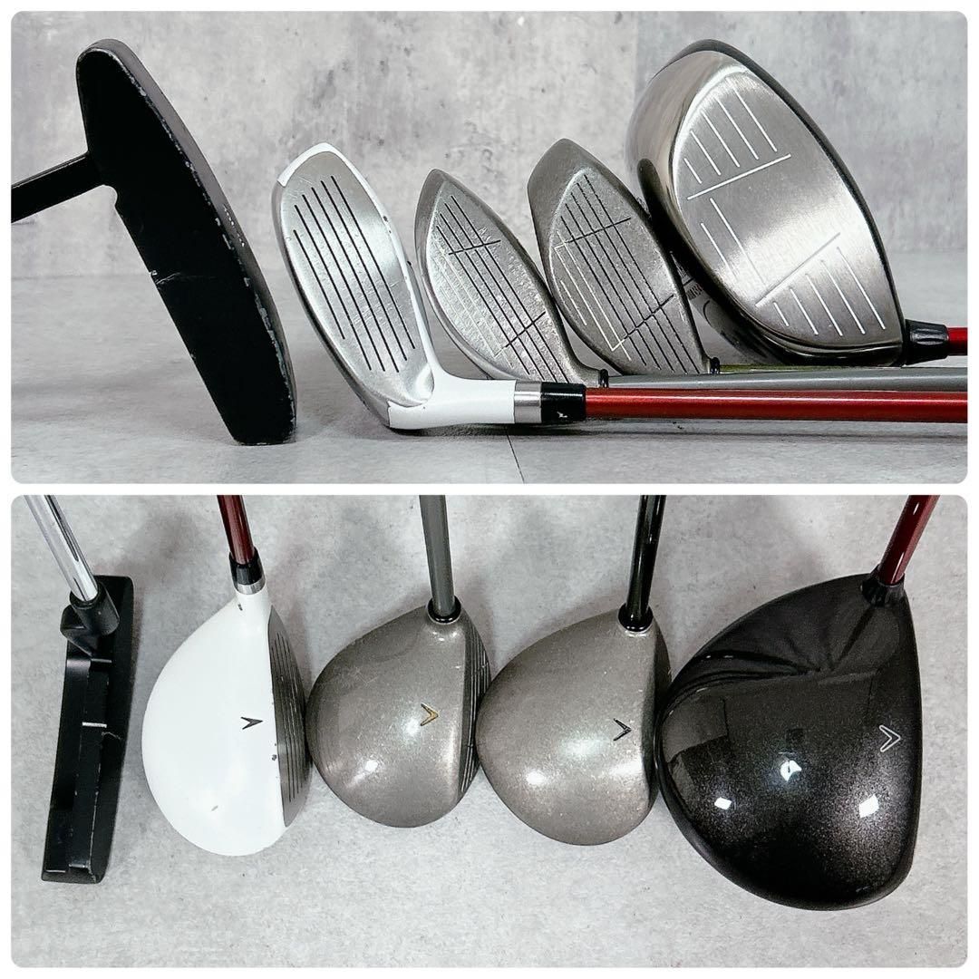 V269 キャロウェイ 他 メンズ ゴルフ クラブ セット 12点 初心者向け