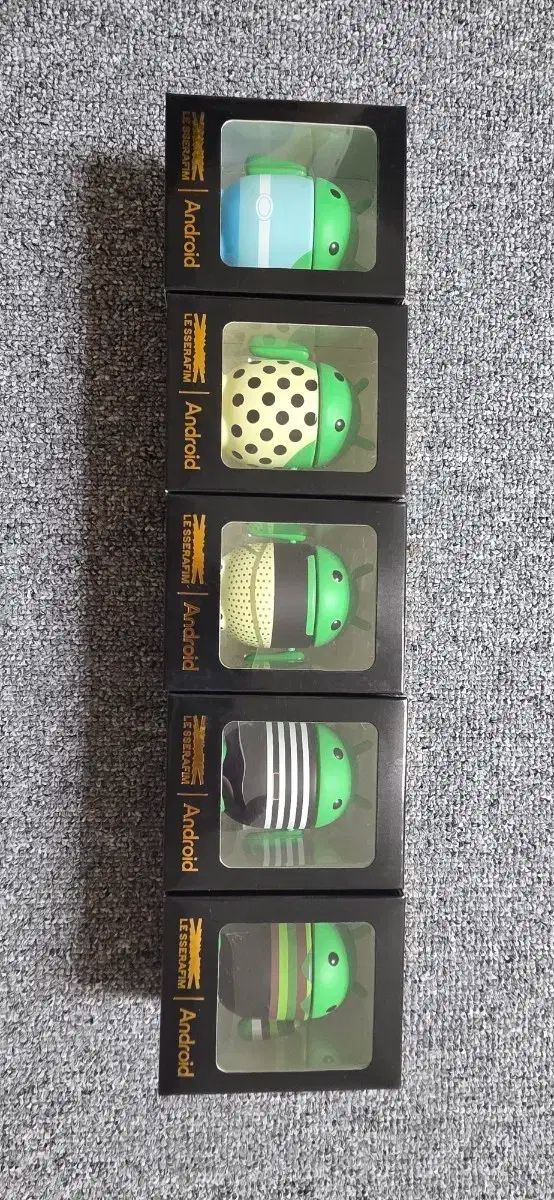 LE SSERAFIM ルセラフィム ルセラ アンドロイド コラボ フィギュア 5種