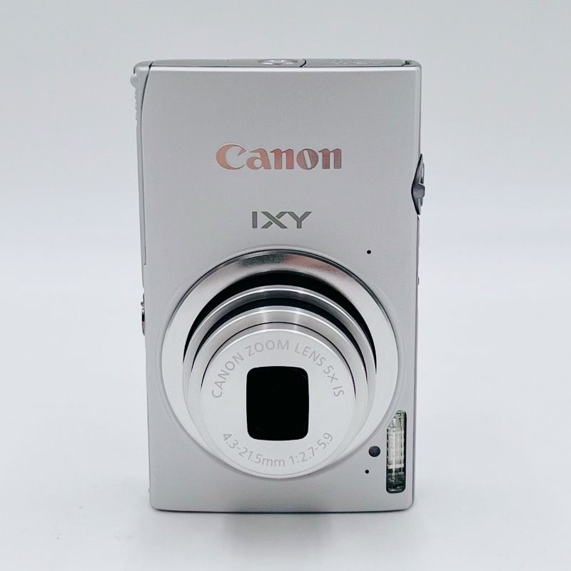 Cannon IXY 430F シルバー コンパクトデジタルカメラ デジカメ コンデジ 別売りケース バッテリー チャージャー付属
