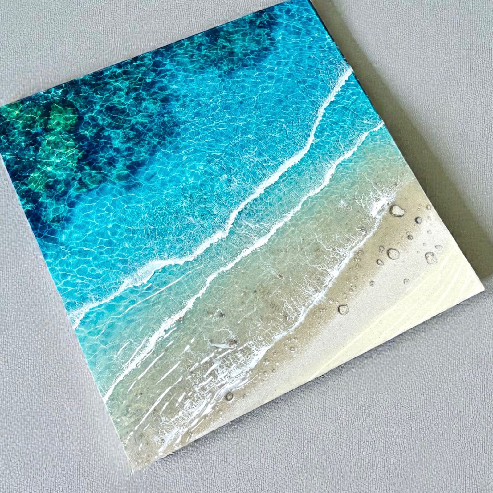 特大ボード 超立体 の海 レジンアートボード 美ら海 オーシャンアート N 719