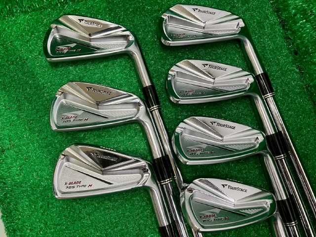 559 アイアンセット ブリヂストン ツアーステージX-BLADE 705 TYPE-M N.S.PRO MODUS3 TOUR 120 7本セット S 25 和歌山