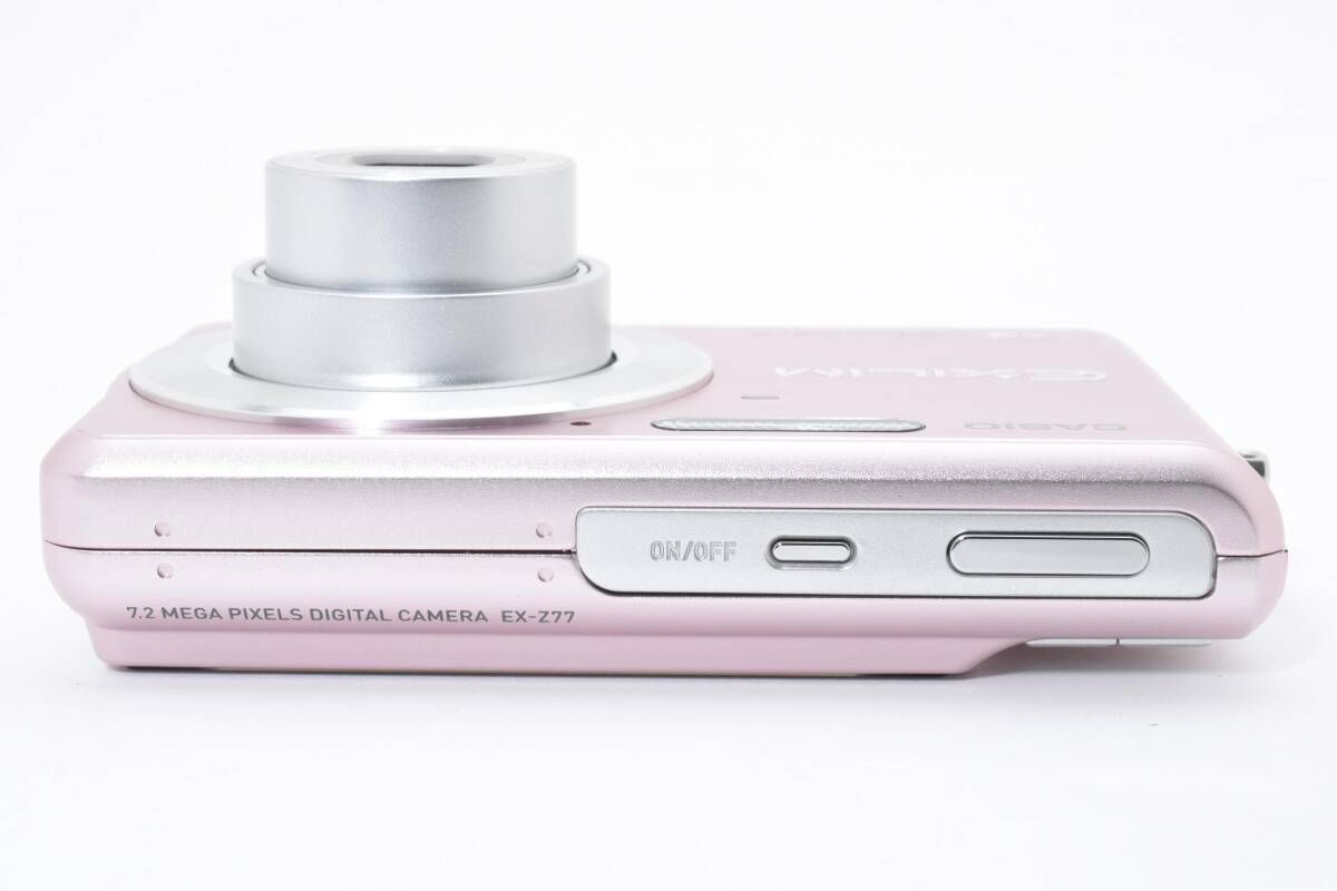 ☆美品☆カシオ CASIO EXILIM EX-Z77 ピンク☆ W1160＃3675 - メルカリ