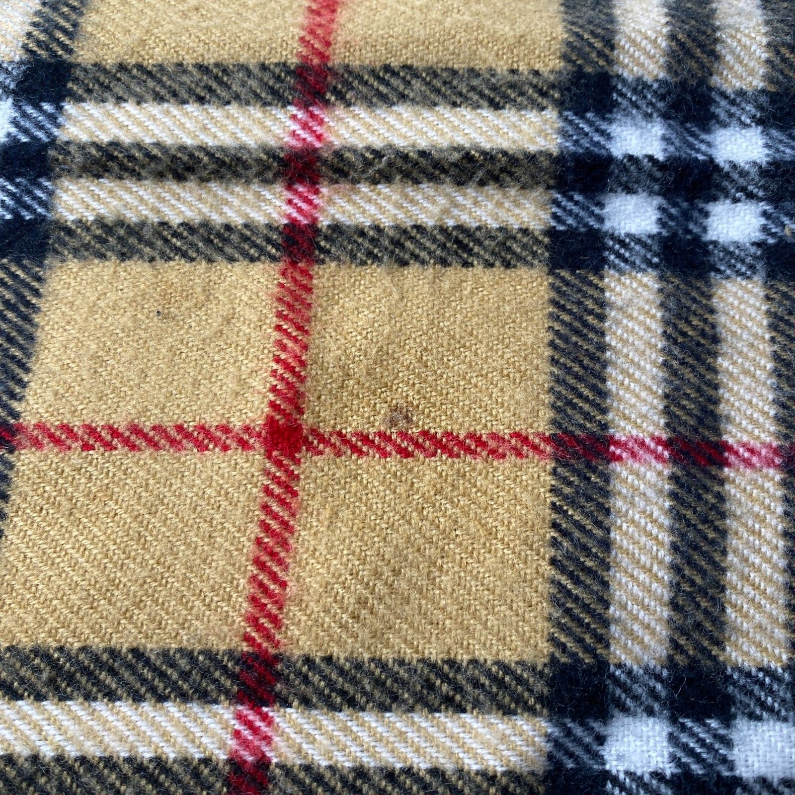 Burberry/バーバリー イングランド製 ノバチェック柄 マフラー