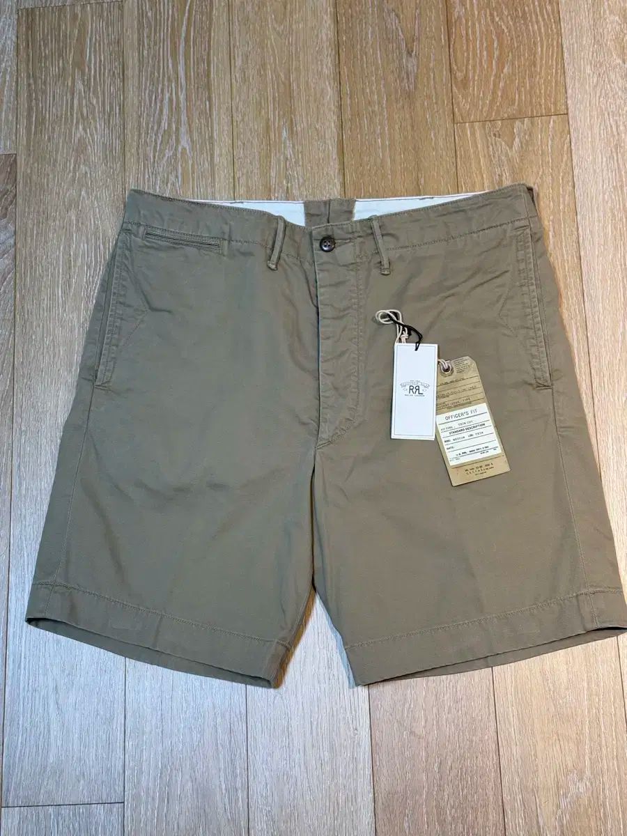 RRA ダブルアールエル オフィサー チノ パンツ ハーフパンツ
