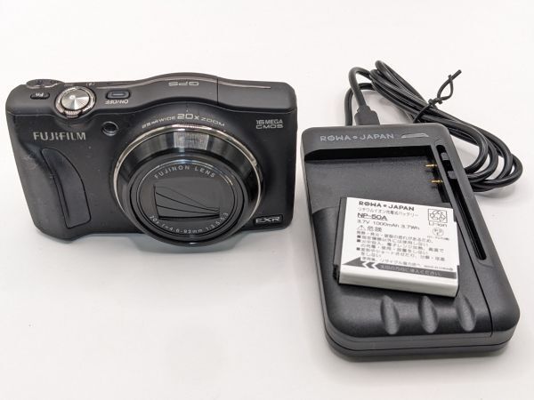 外観並級 完動品 富士フィルム FINEPIX F770EXR コンパクトデジタルカメラ ブラック 5077_13_80