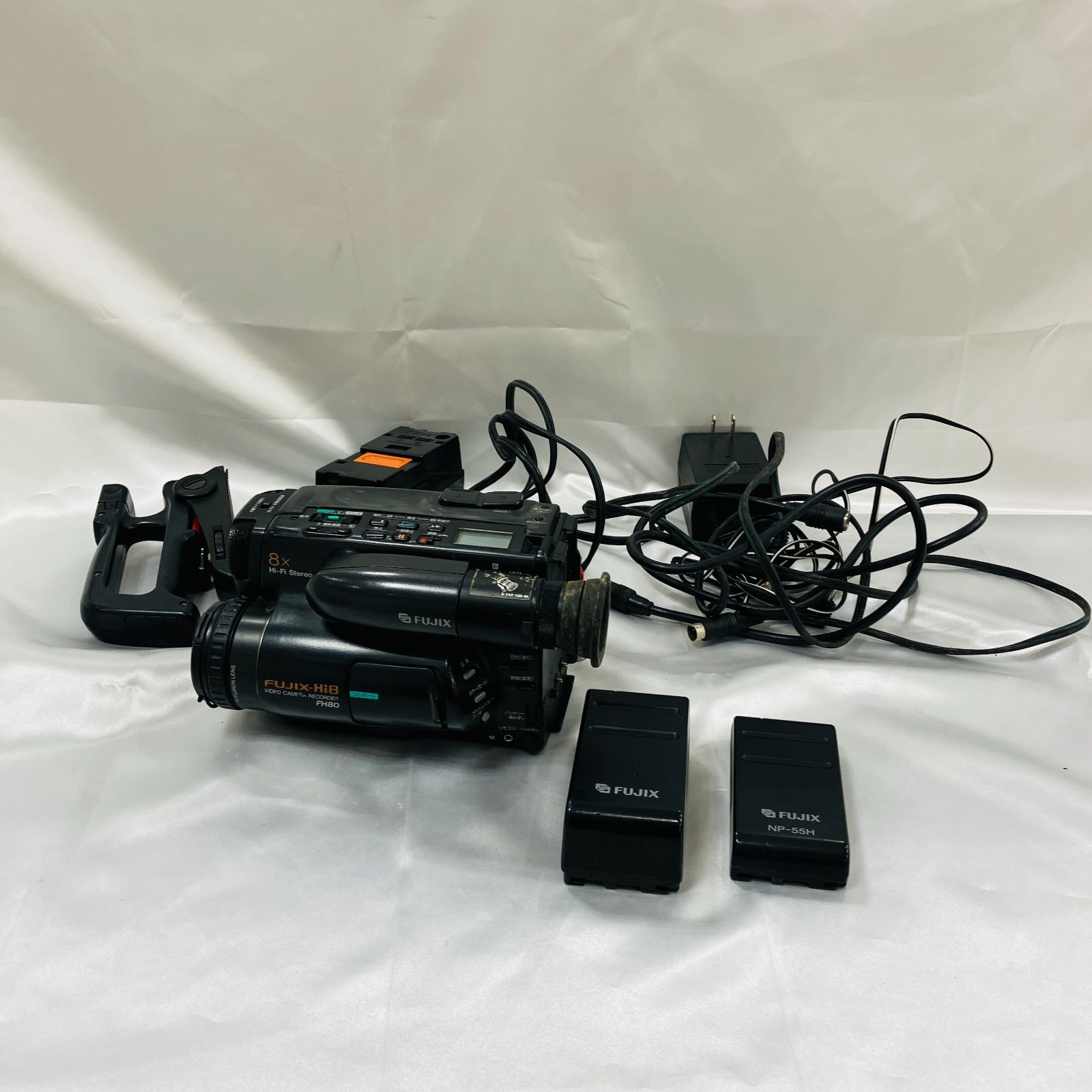 ビデオカメラ FujixHi8 FH80 A【動作未確認】ビデオカメラ FUJIX-8 FH80/SONY CCD-TR303 - メルカリ