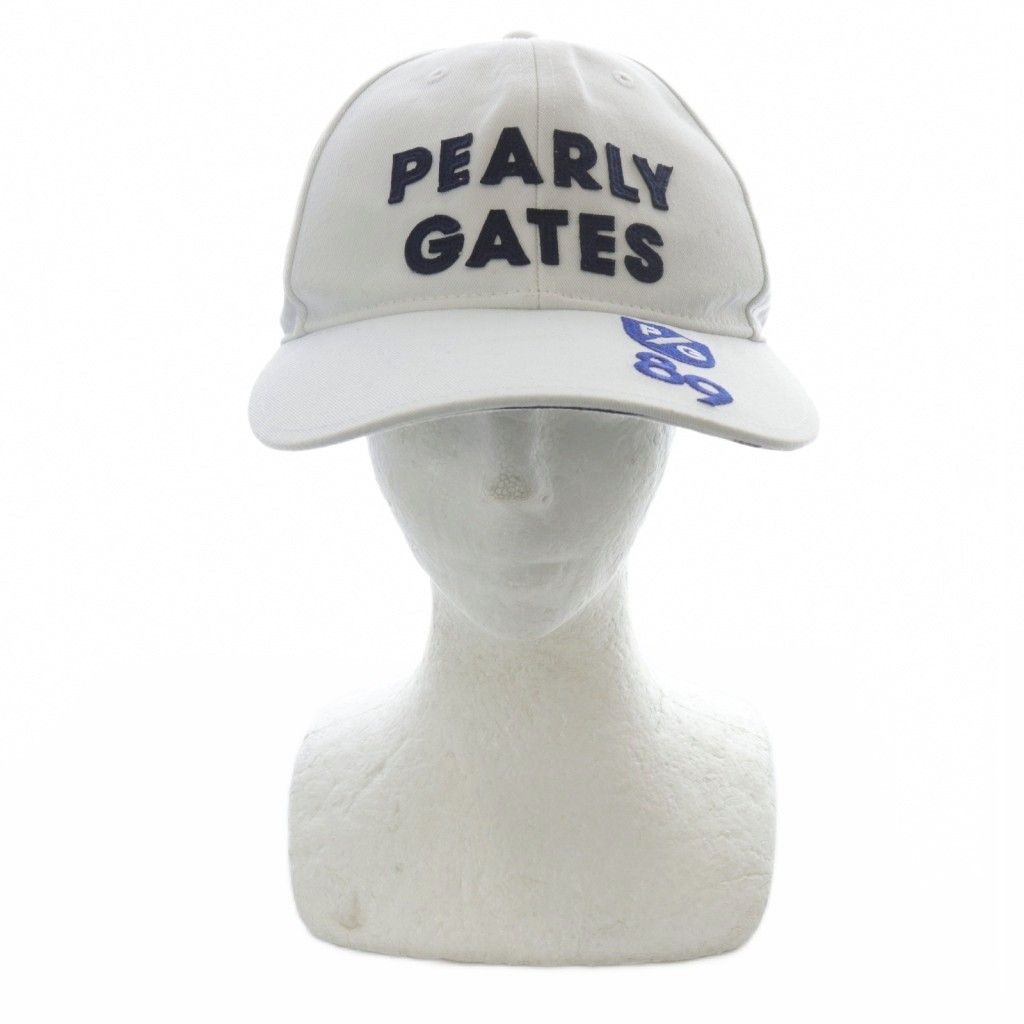 パーリーゲイツ PEARLY GATES ロゴキャップ ゴルフキャップ 帽子 FR