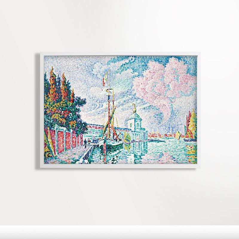 A2サイズ ポール・シニャック ポスター ヴェネツィア税関 アート