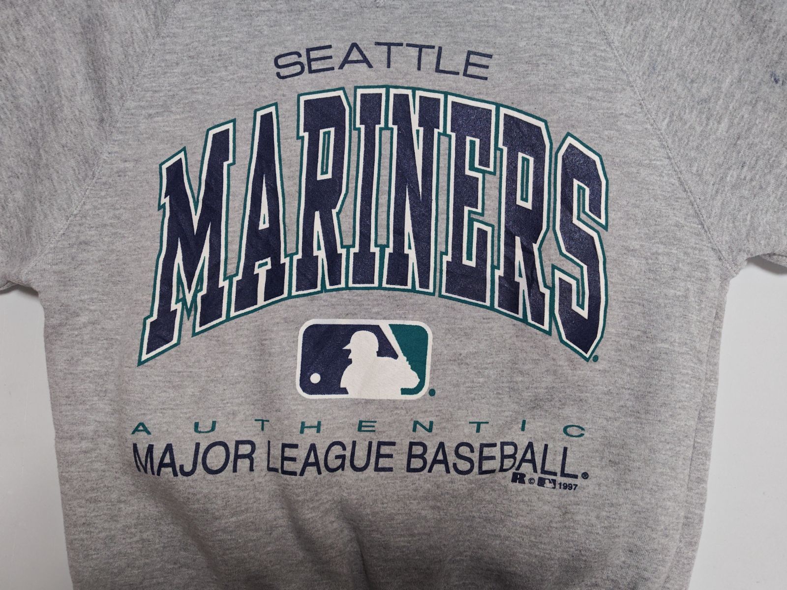 90s USA製 RUSSELL ATHLETIC MLB シアトル・マリナーズ スウェットT