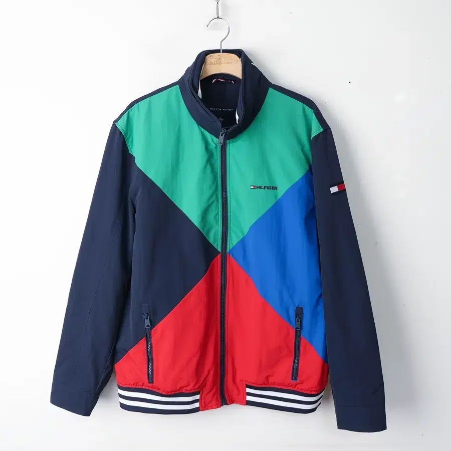 115 オーバーサイズ トミーヒルフィガー ジップアップ ジャケット