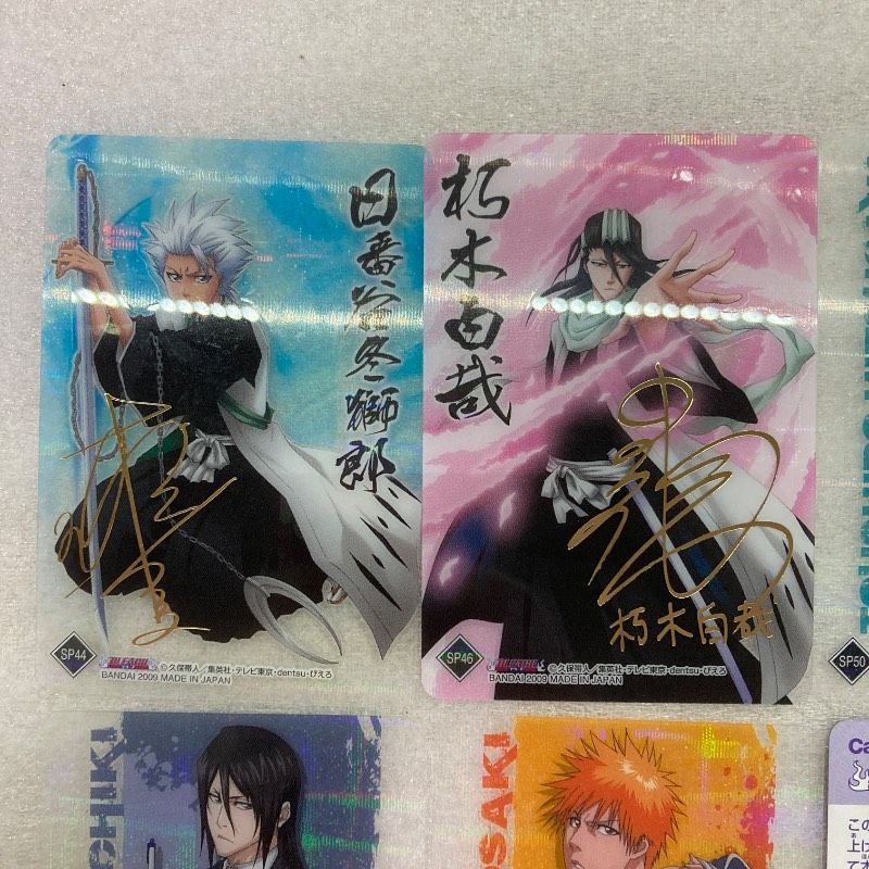 7枚セット】【箔押しサインあり】BLEACH クリアコレクション3