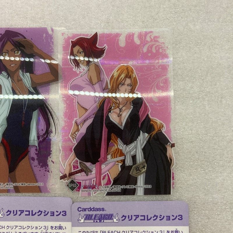 7枚セット】【箔押しサインあり】BLEACH クリアコレクション3