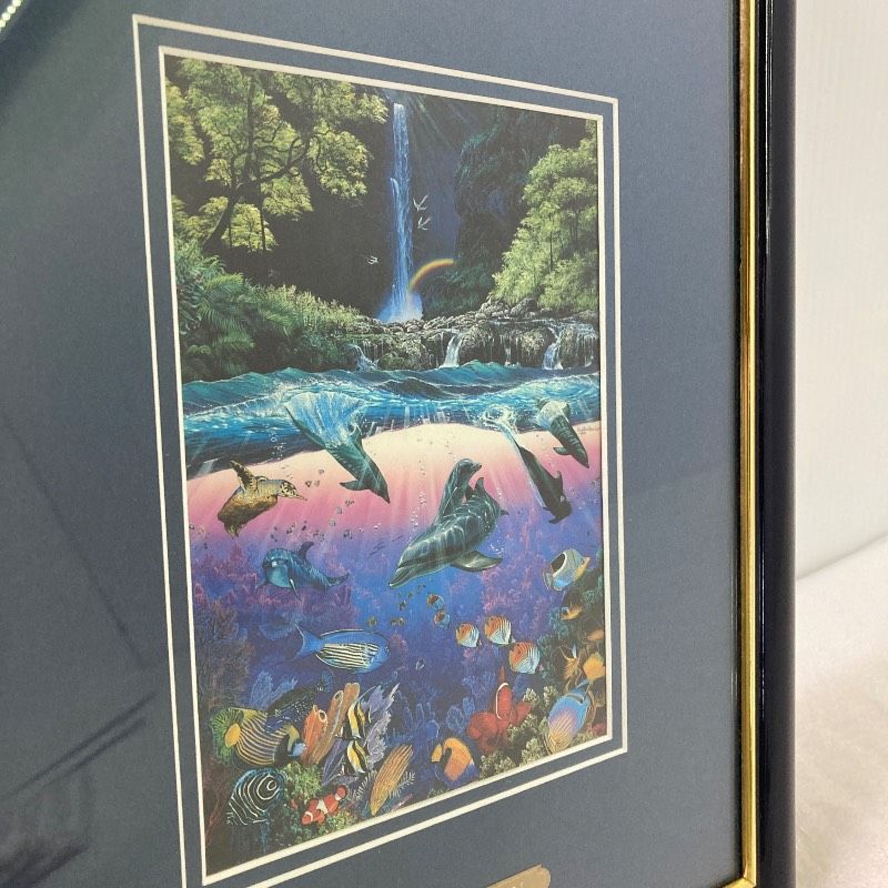 額縁付き】クリスチャン・リース・ラッセン 「ジ インフィニット