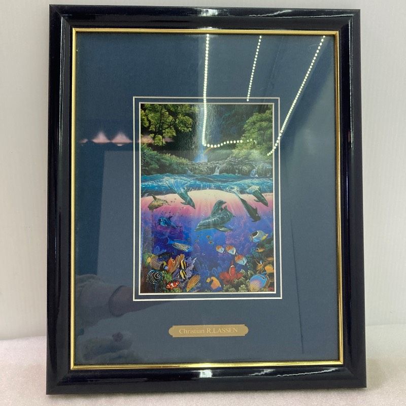 額縁付き】クリスチャン・リース・ラッセン 「ジ インフィニット