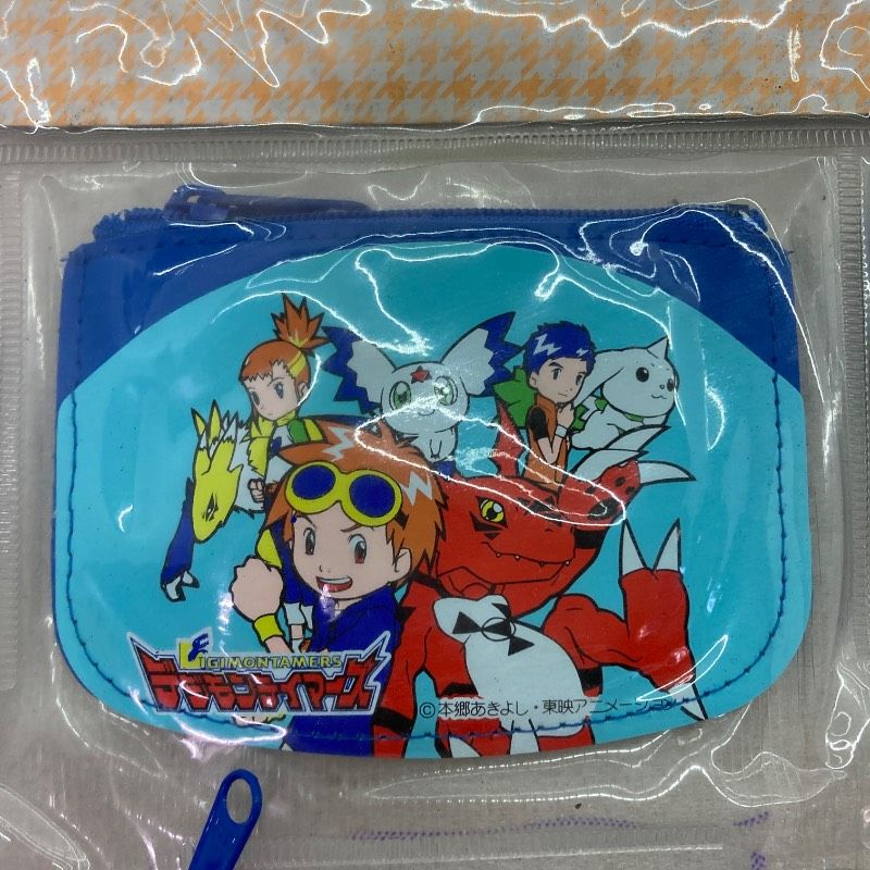 未使用品】【6個セット】デジモンテイマーズ キャラクターサイフ 財布