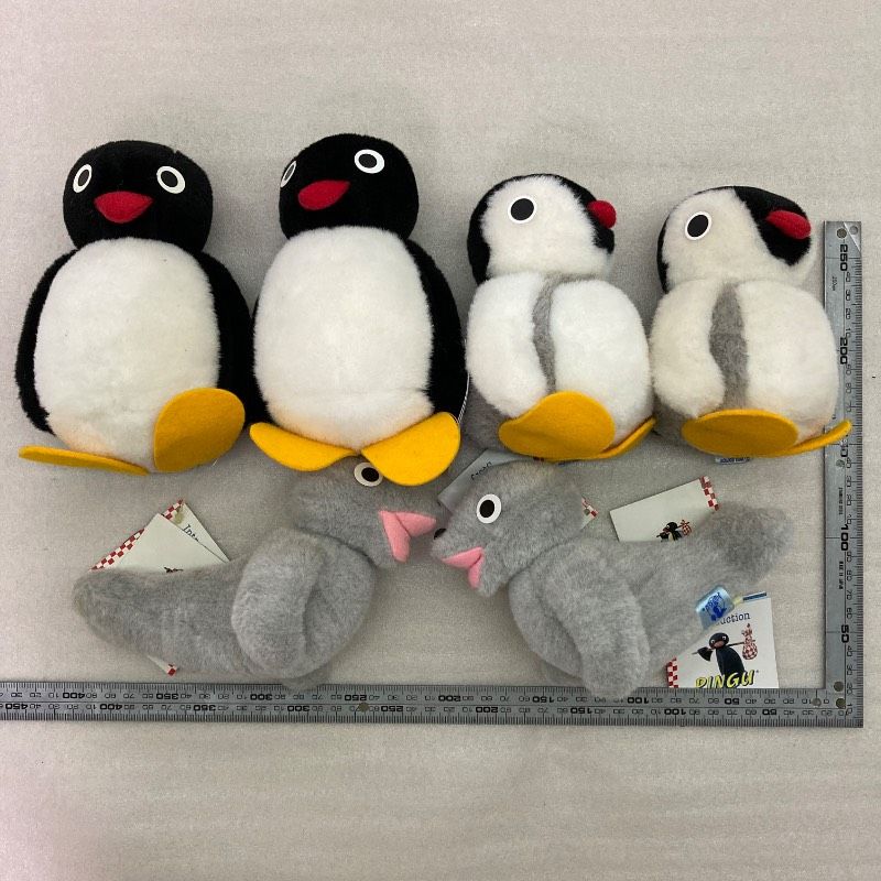 ストーリータグ付き】【6体セット】PINGU ピングー ピンガ ロビ