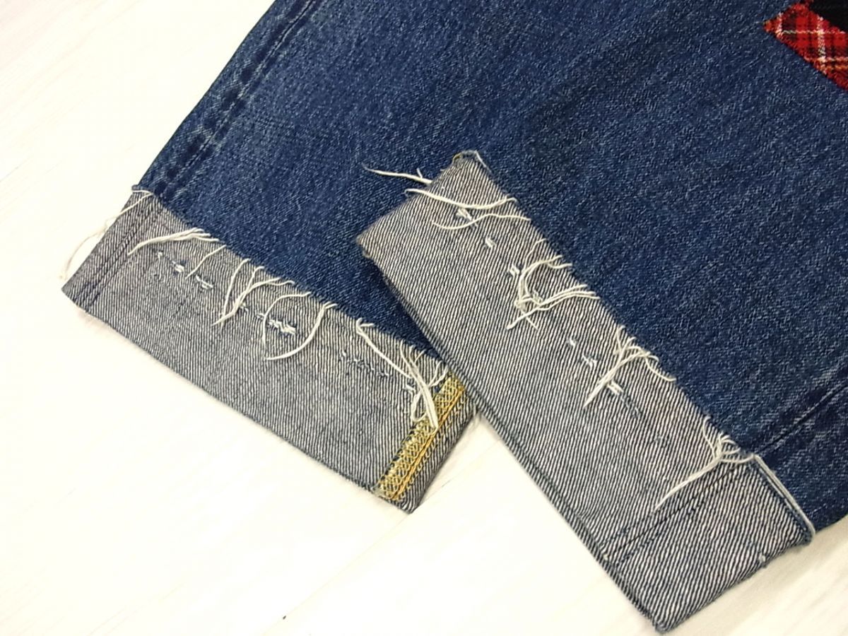 美品定価46.200円☆BRU NA BOINN ブルーナボイン ブーマンデニム 21AW