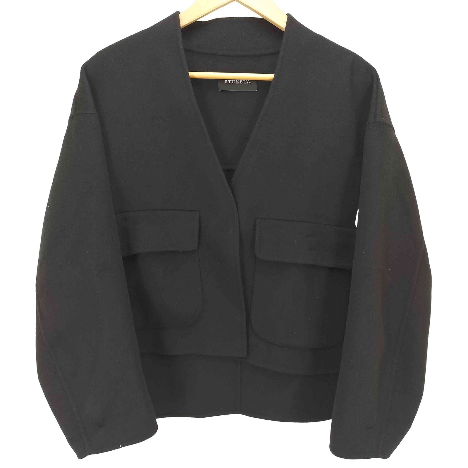 イエナ IENA 22aw STUMBLY 別注 ノー ウール混ジャケット レディース JPN 38