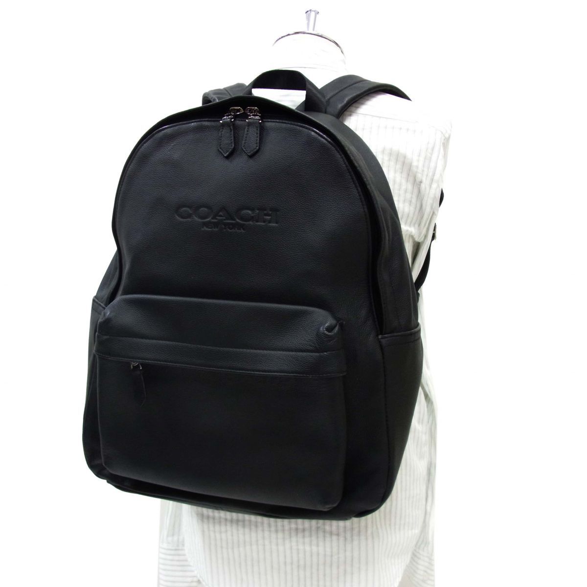 COACH コーチ メンズ チャールズ バックパック レザー リュック 牛革