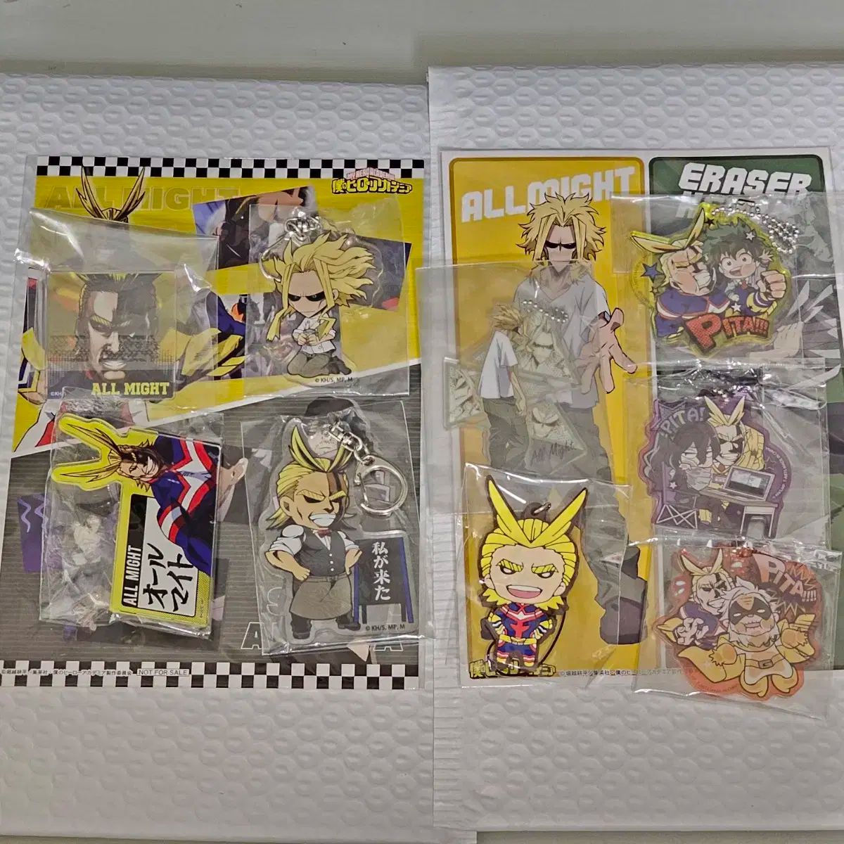 オールマイト グッズ セット TRUEフォーム 後ろ姿 アクリルなど ヒロアカ 僕のヒーローアカデミア