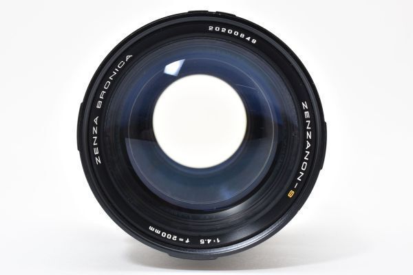 ☆良品☆ ZENZA BRONICA ゼンザブロニカ ZENZANON-S 200mm F4.5
