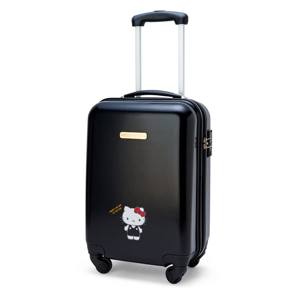 サンリオ SANRIO キャリーバッグ ハローキティ キティちゃん hello kitty キャラクター 34×22×53cm 416975 旅行 帰省 お盆 年末年始 お出かけ ブラック