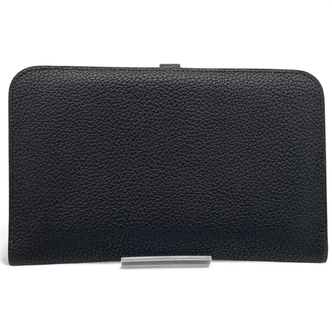 新品同様】エルメス HERMES 二つ折り長財布 ドゴンGM トリヨン