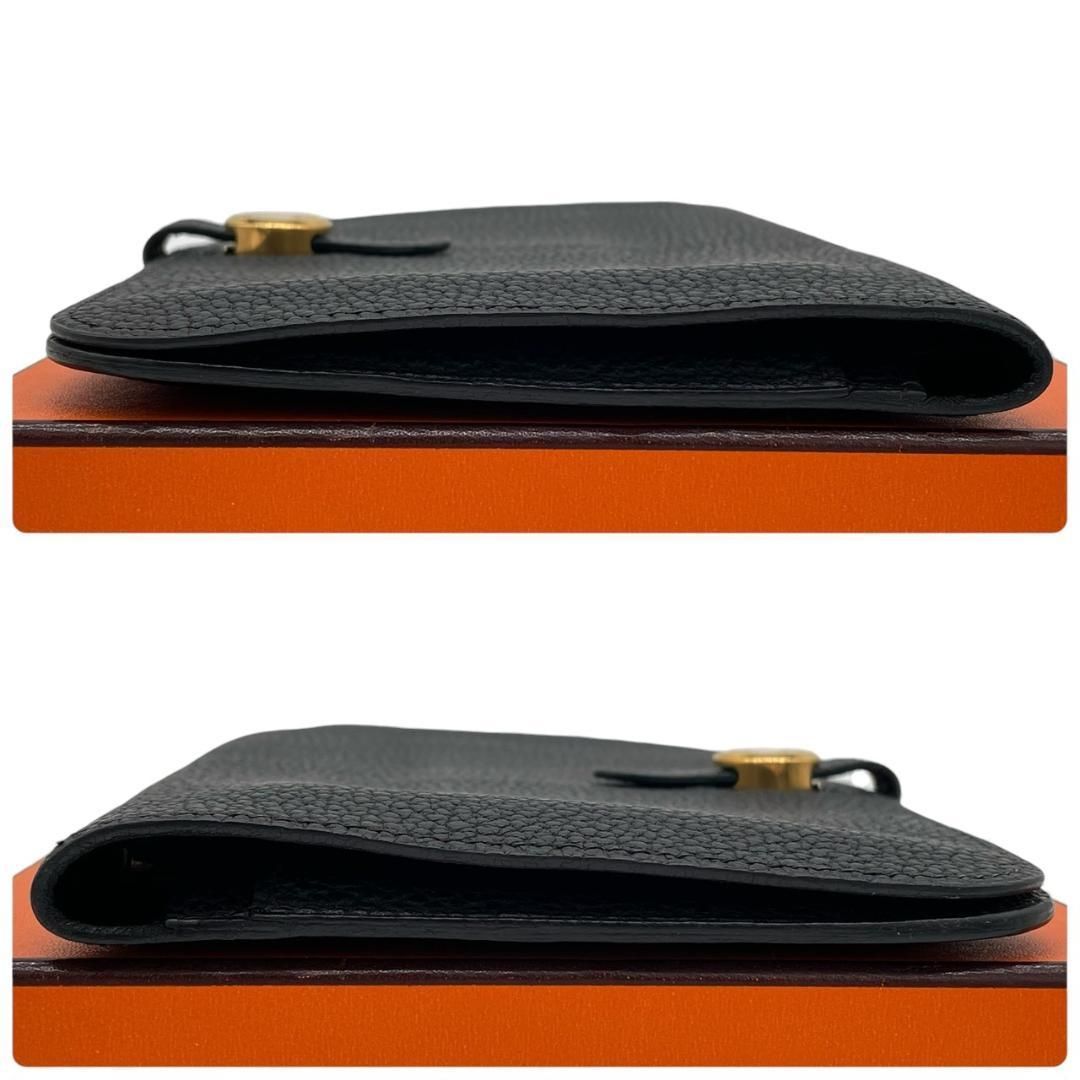 新品同様】エルメス HERMES 二つ折り長財布 ドゴンGM トリヨン