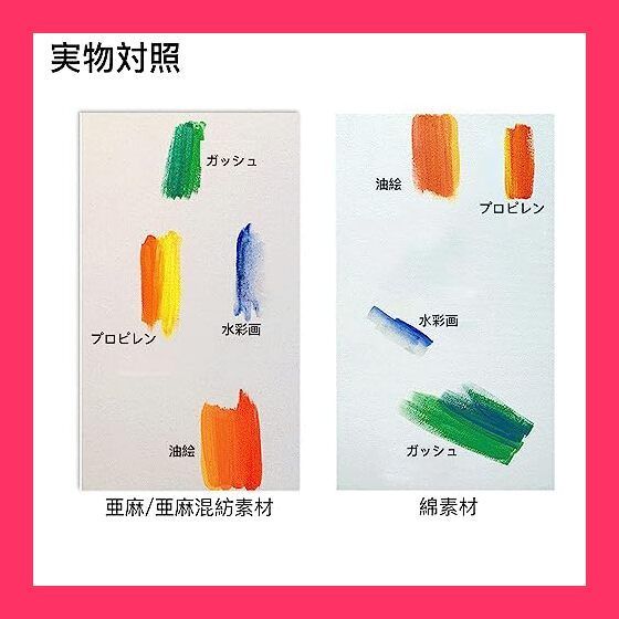 スタッフおすすめ！】Mikankawa キャンバスボード 8個入り 正方形 純綿