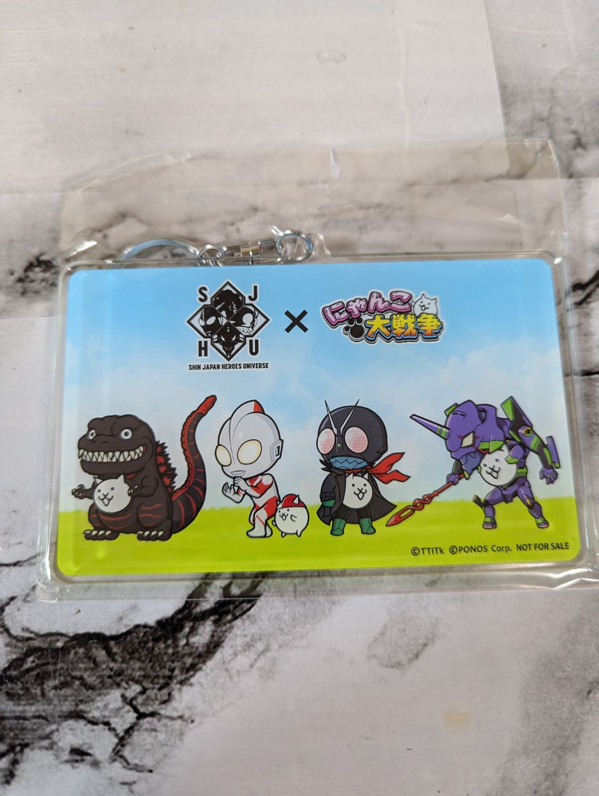 にゃんこ大戦争 シン ジャパン ヒーローズ ユニバース コラボ アクリルキーホルダー No.20