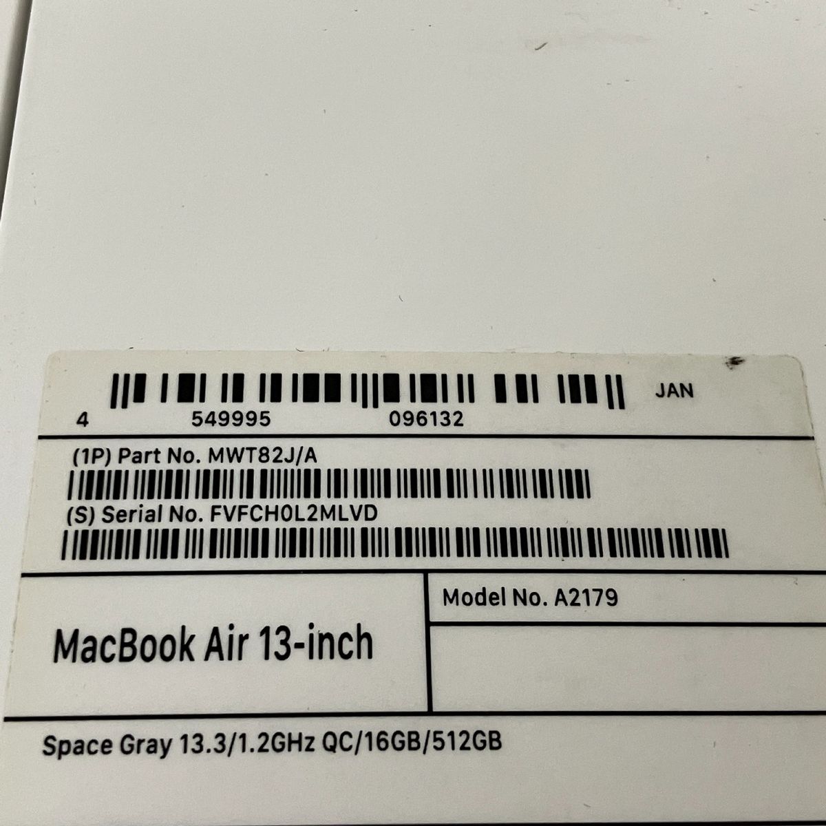  Apple MacBook Air MWT 82 J A 13.3型 2020 ノート PC i 7-1060 NG 7 1.20 GHz 16 GB SSD 512 443回 Sonoma MacBook本体 ノートPC
